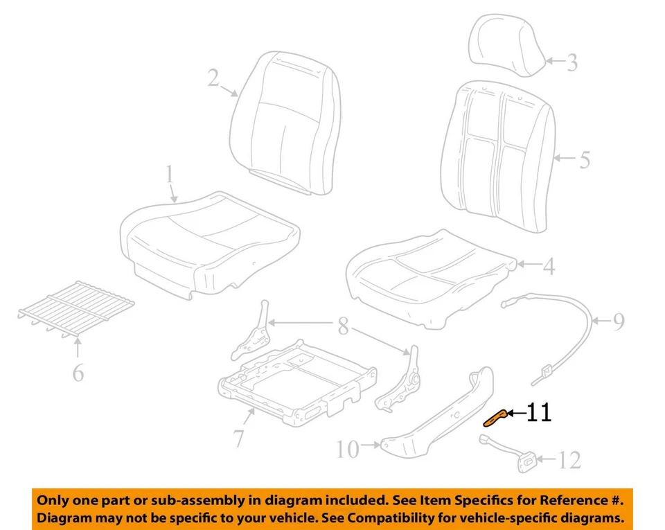 MANGO CHEVROLET MALIBU 2000-2001 16837232 - NUEVO OEM 16837232 Foto 2 de 3