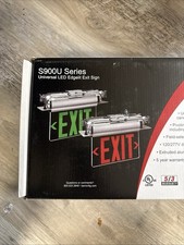 Exit Sign Glow-in-the-Dark S900ULED Emergency Light Exit Sign