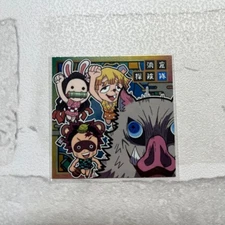 Demon Slayer Wafer Sticker Cave Explorer  Card