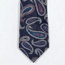 Vintage Reed St. James Tie Paisley Multi Color Classic 4" x 58.5" USA Made