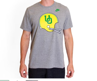 University of Oregon Ducks Nike Legacy Shirt Men Size Large , vintage Helmet NEW