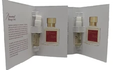 2 X Maison Francis Kurkdjian Baccarat Rouge 540 Eau de Parfum Sample 1.5 ML each