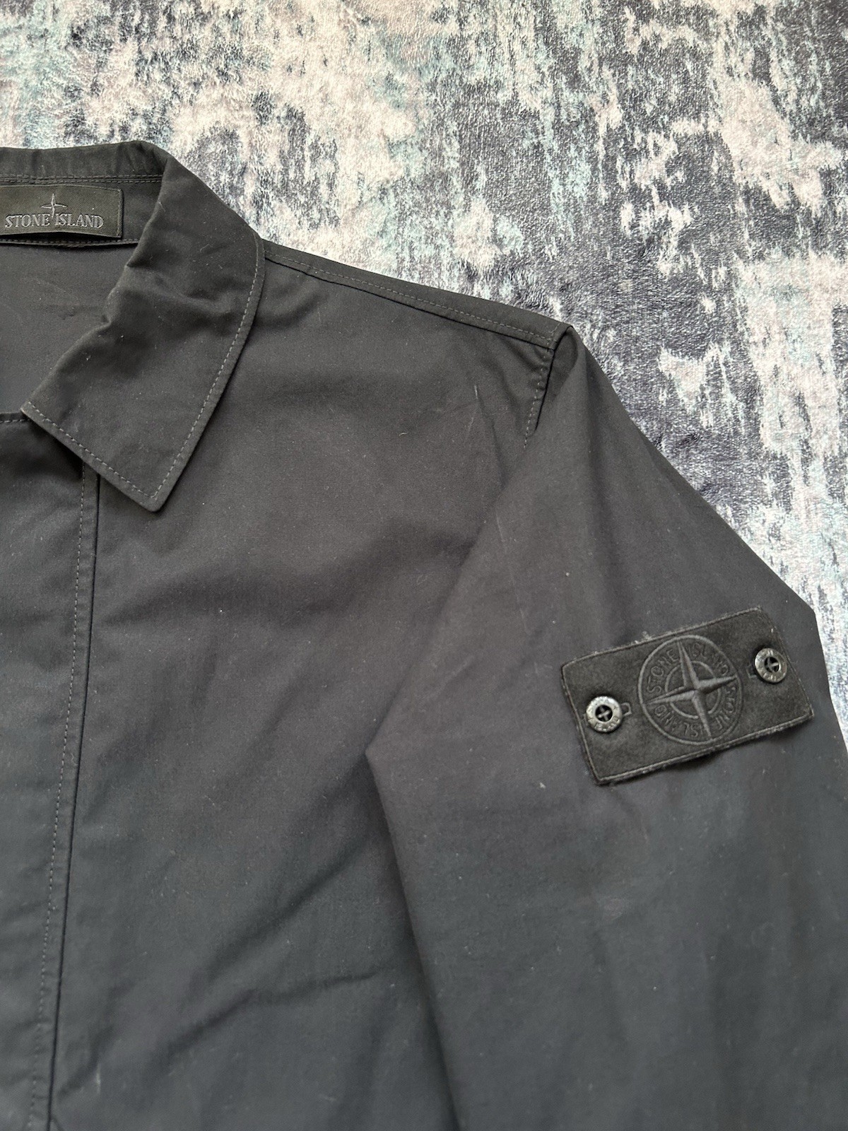 Stone Island Black Ghost Jacket Men’s Size Xl Excellent Condition Rare image 2