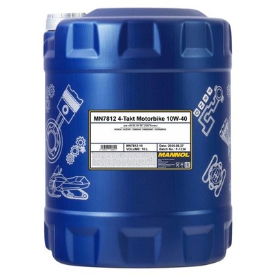 Motor Öl SAE 10W-40 MANNOL Ester 10 Liter Aprilia Honda Kymco Suzuki Yamaha Oel
