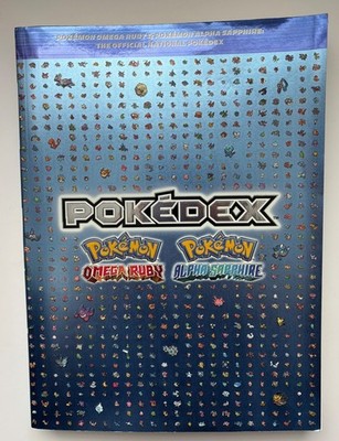 Pokemon Omega Ruby Alpha Sapphire Official National Pokedex Guide NO POSTER