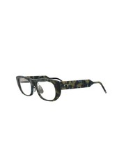 Thom Browne Unisex Novelty 53mm Navy Tortoise Opticals TBX417-5303AF
