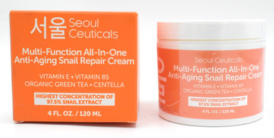 Seoul Ceuticals Multi-Function Anti-Aging Snail Repair Cream - 4 oz - Exp: 03/28
