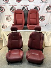 2004 Pontiac Gto Red Leather Seats Fronts And Rears Oem 2004 Pontiac Gto Red Leather Seats Fronts And Rears Oem