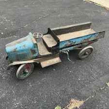 Vintage Buddy L Truck 24" Dump Truck Pressed Steel Toy - Parts/Repair