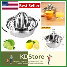 Stainless Steel Lemon Juicer – Manual Hand Squeezer for Fresh Juice Anytime