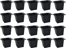 Fioriera per Pallet, per Pallet, Vaso Da Balcone in Plastica, Design Ondulato (A