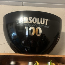 Absolut Country of Sweden 100 schwarzer Werbe-Schale/Beh&auml;lter Schwarz