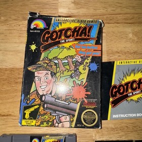 Gotcha! The Sport! NES Nintendo Complete CIB