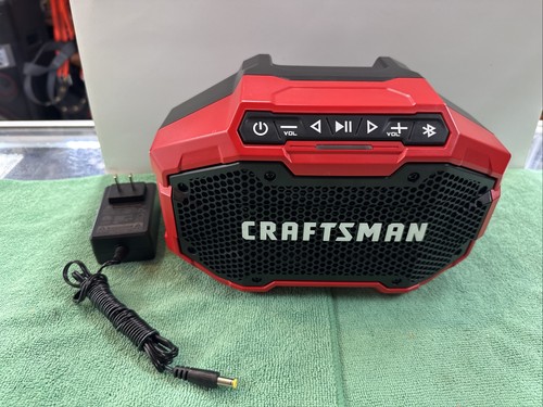 CRAFTSMAN V20 20V max Cordless Bluetooth Jobsite bluetooth speak w/Power Cord