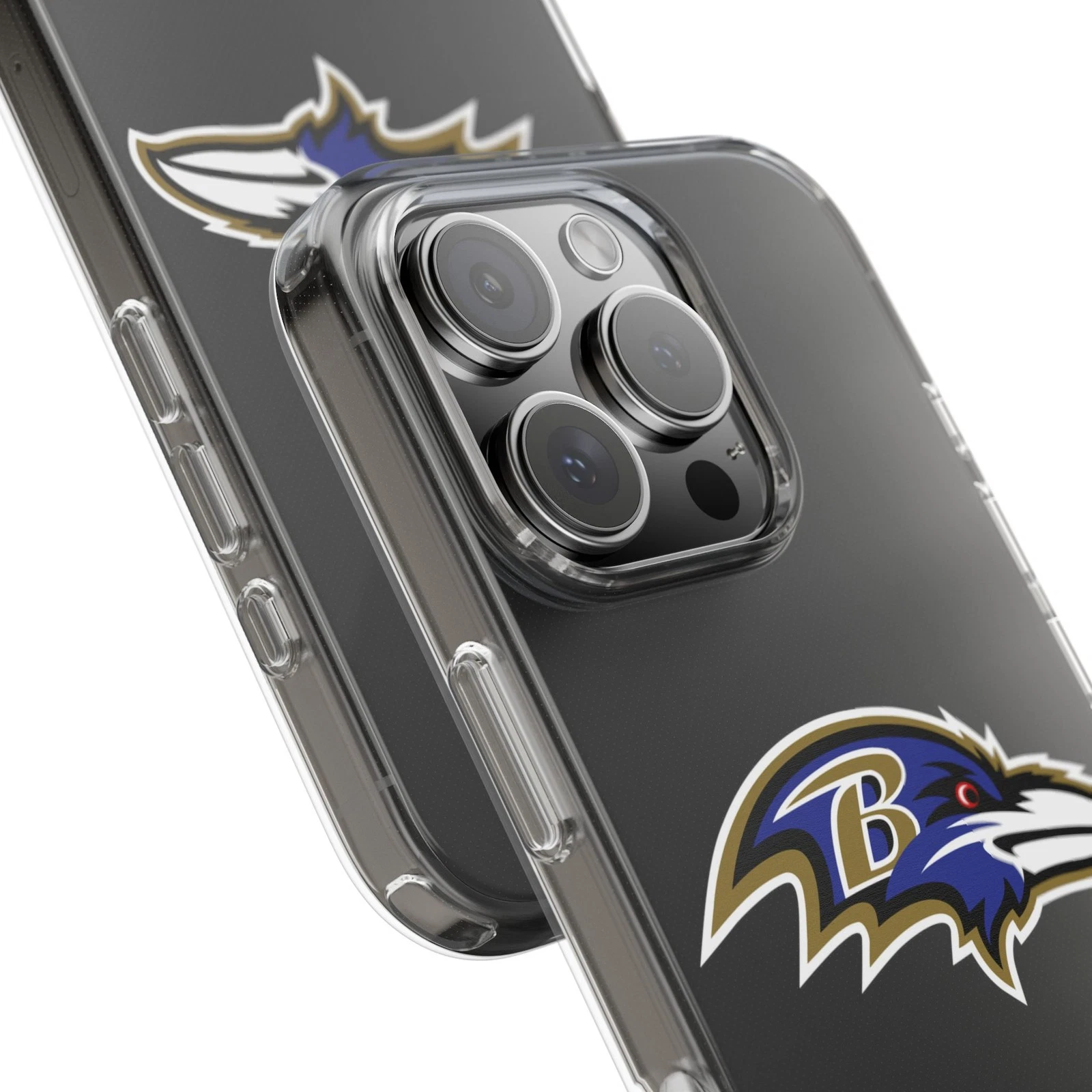 Baltimore Ravens Clear Phone Case for iPhone