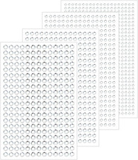 4 Sheets Self Adhesive Pearl Stickers, Self 4...