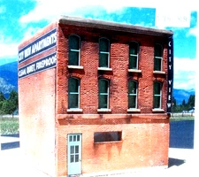 Downtown Deco #DD1021 CITY VIEW APARTMENTS Craftsman KIT HO 1:87 scale-4 LAYOUT