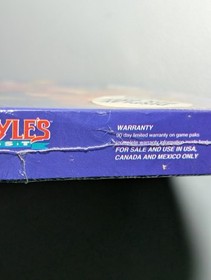 *No Game* Gargoyle's Quest II 2: The Demon Darkness Nintendo NES Box/Sleeve/Foam