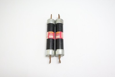 Lot of 2 Bussmann Fusetron FRS-R-100 Class RK5 600V 100A Time-Delay Fuses 300VDC