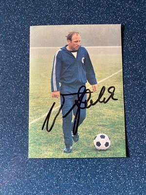 Autogrammkarte   Uwe Seeler  Hamburger SV    signiert Mexico 70