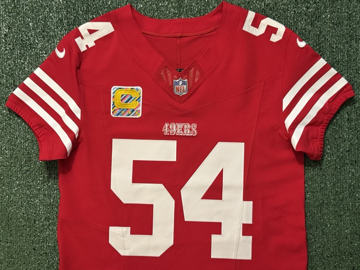 Fred Warner San Francisco 49ers Red Nike Vapor F.U.S.E. Elite