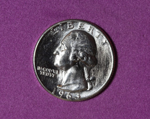 1963- Quarter Dollar #P33778