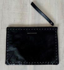 Adolfo Dominguez Leder Clutch , NEU mit Etike...