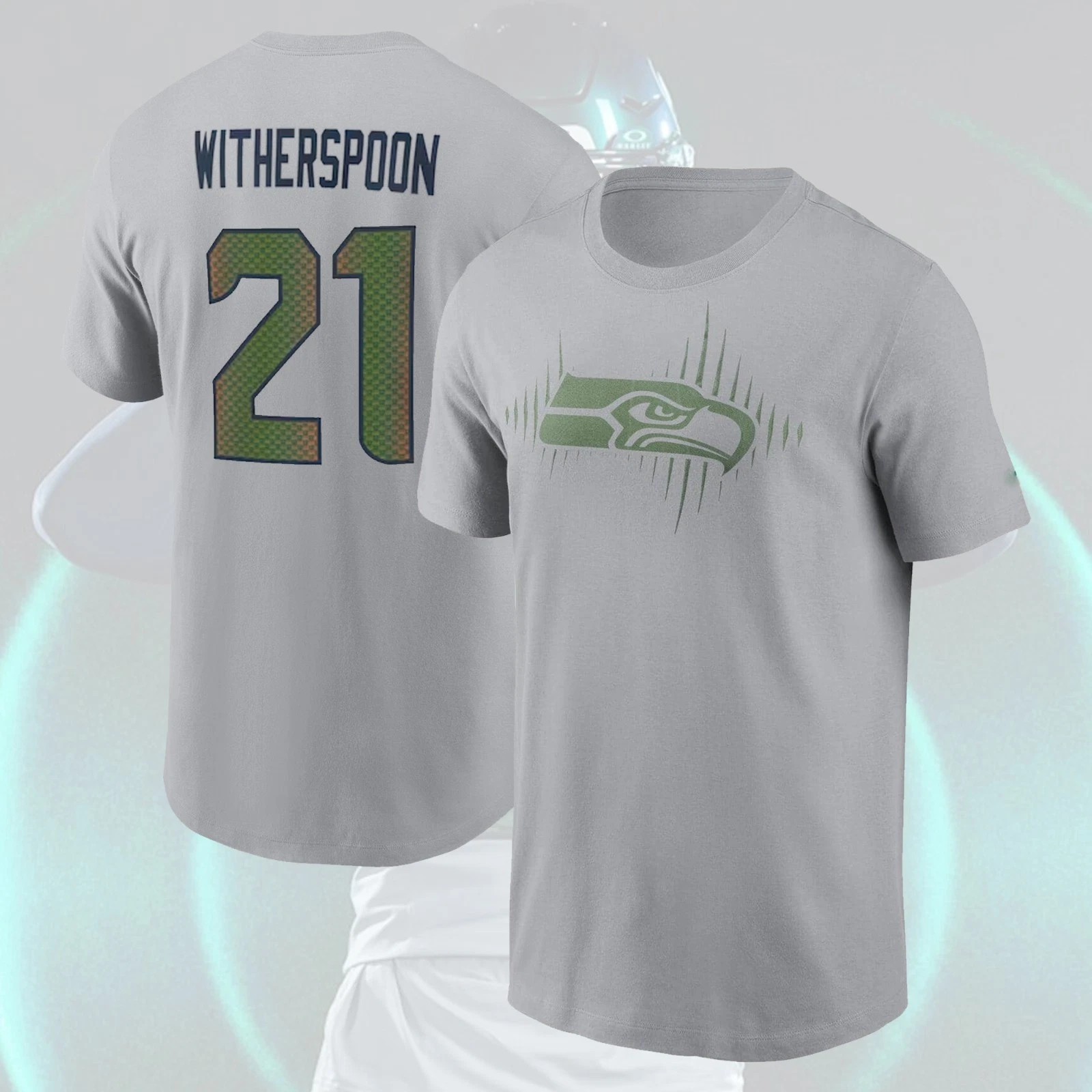 Seattle Seahawks 2025 Rivalries Collection Name & Number: Smith-Njigba, Darnold