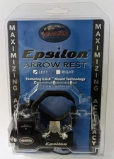 Hamskea Epsilon Arrow Rest with Universal Bracket - Left Hand - Black #213882
