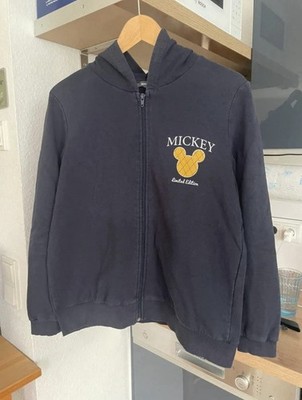 Montego x Disney Mickey Mouse Sweatjacke / Kapuzenjacke   Dunkelblau   Gr. M
