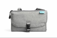 Portable Baby Diaper Changing Pad Travel Foldable Gray with Strap