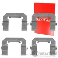 Quick Brake MONTAGE-SATZ BremsbelÄGe ZubehÖR Vorne Passend FüR Chevrolet Captiva