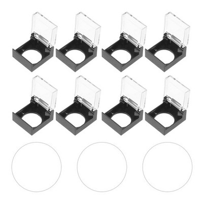  8 Pcs Push Button Switch Protector Washer Power Cover Guards Covers