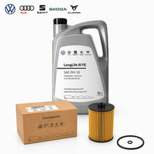 5L Original 0W30 Motoröl + Ölfilter Audi Seat Skoda MAN 1.6 2.0 TDI 03N115562B