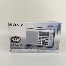Vintage Sony ICF-SW35 FM Stereo SW/MW/LW PLL Synthesized World Radio Receiver