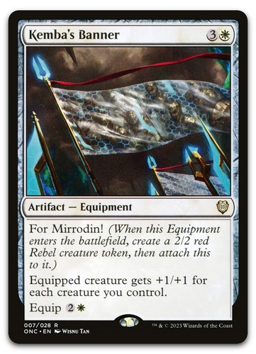 Kemba's Banner - Commander: Phyrexia: All Will Be One (Rare)