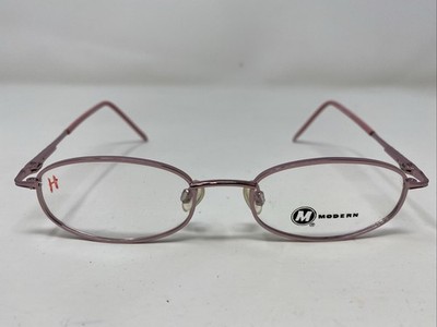 Modern Optical BALLET ROSE 48-20-135 Pink Metal Full Rim Eyeglasses Frame PL83
