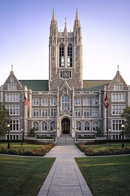 Gothic Architecture University Poster  ️ - Mid-century 24x36  Print