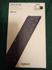 KEYS-TO-GO by Logitech - Ultra slim keyboard with add on IPhone stand- Bluetooth