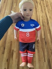 Our Generation USA Soccer Outfit 4pc for 18 in Doll: Weston McKennie  No. 8