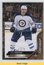 2016-17 Upper Deck Compendium Gold Paul Postma #572 READ 4i0