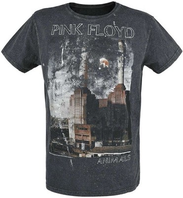 Pink Floyd T-Shirt Herren Animals charcoal Band-Merch, Bands