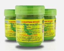 (USA SELLER)(3 PACK) Traditional Thai Herbal Inhaler Nasal Stick Menthol oil