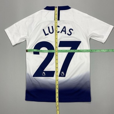 Lucas Moura Tottenham 2018 2019 YOUTH Football Soccer Jersey Nike