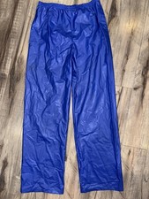 Columbia Rain Pants Youth XL Blue Waterproof Fishing Gorpcore Hiking Nature