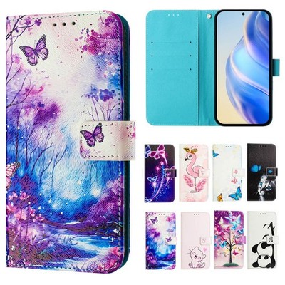 Schönes Bild Motiv für DOOGEE Oukit Handytasche PU Leder Muster Schutzhülle Case