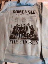 The Chosen WORLD TOUR Hoodie,  Unisex MEDIUM NEW  IN PACKAGE