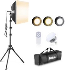 Softbox Photography Lighting Kit, 16'' X 16'' Professional Softbox Lighting Kit
