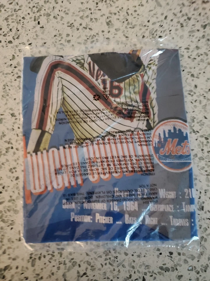 Mitchell & Ness Dwight Gooden New York Mets Shirt Size Large New Tags Sealed NWT - Image 2 of 4