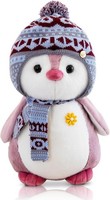 Kuscheltier Pinguin PlüSchtier Rosa 20Cm Schmusetier Zum Kuscheln Spielen Kinder
